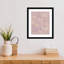 «Blush Butterfly Flight I» par Tim Otoole, reproduction d'art encadrée sur bois-109380370