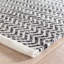 Coastal Black Handwoven Indoor/Outdoor Rug-204682792