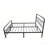 Metal Bed Frame,Full Size Bed Frame with Headboard,Structurally Stable, Under Bed Storage,No Box Spring Needed,Black