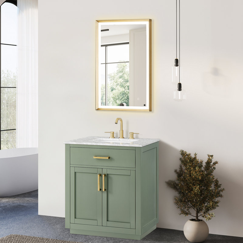    Noha 30" Single Bathroom Vanity Set , 30", Green