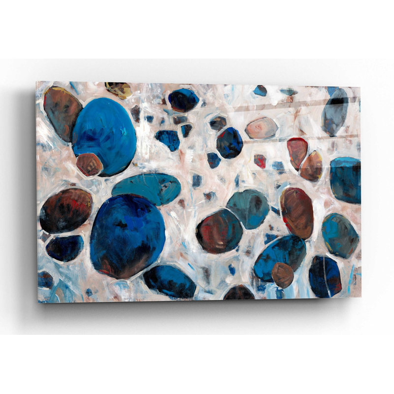 «Gems I» par Tim O'Toole, art mural en verre acrylique, H 12 po x l 16 po x P 0,13 po
