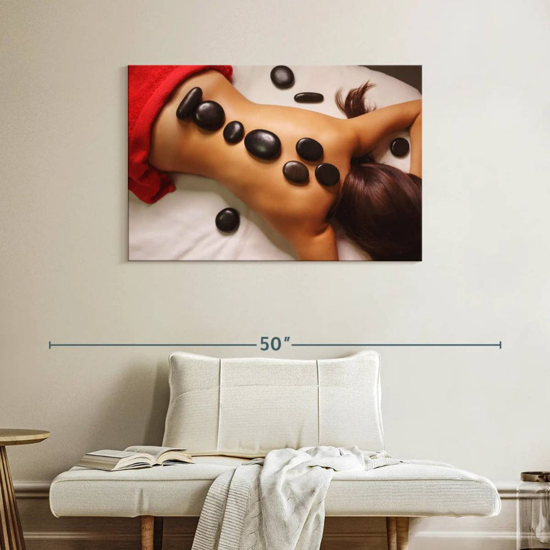 Spa Kerrick Hot Stone, H 26 po x l 39 po
