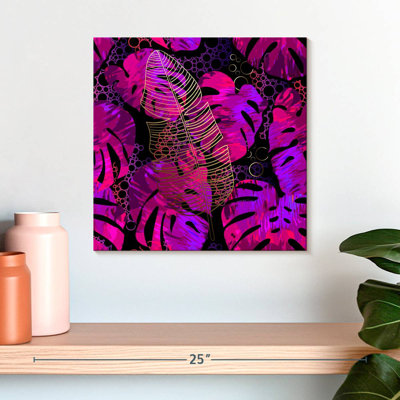Harnek rose vif Monstera
