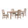 Labruna 6 - Person Four Leg Dining Set