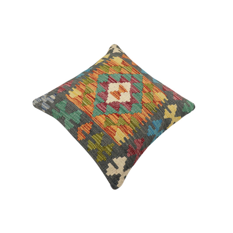 Housse et insert de coussin carré 100% laine 