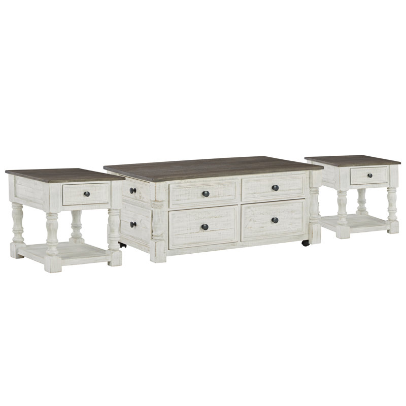 Ensemble de tables d'appoint 3 pièces Darlicia