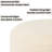 Daryla 18" Upholstered Cube Off White Cream Accent Stool & Ottoman-528914406