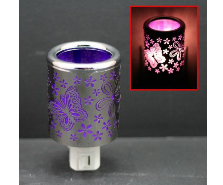 Lampe de nuit en machine à papillon