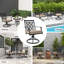 Hana Swivel Patio Dining Armchair with Cushion