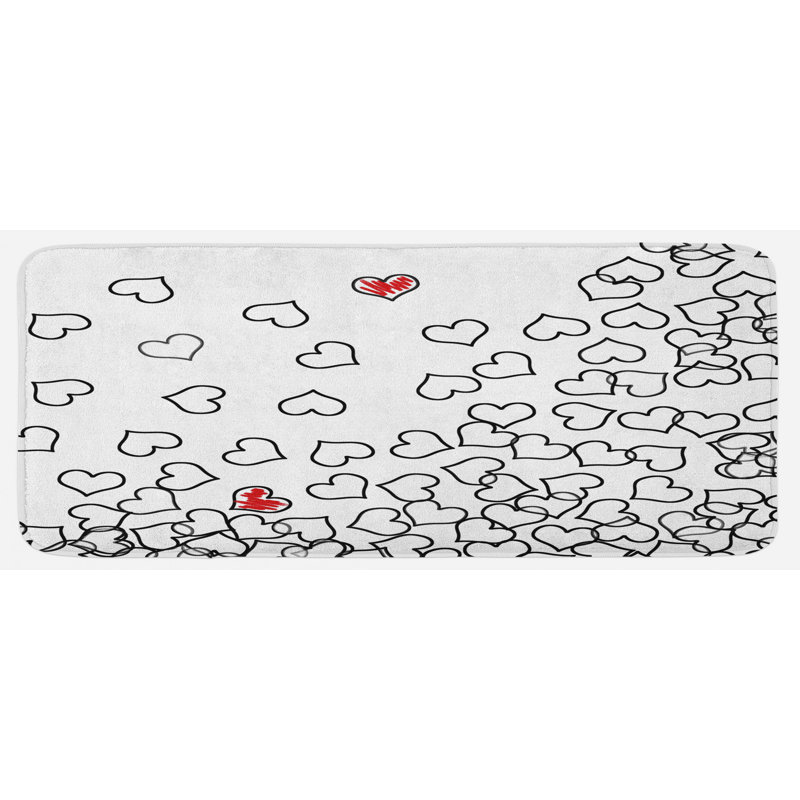 Modern & Contemporary Polyester Kitchen Mat