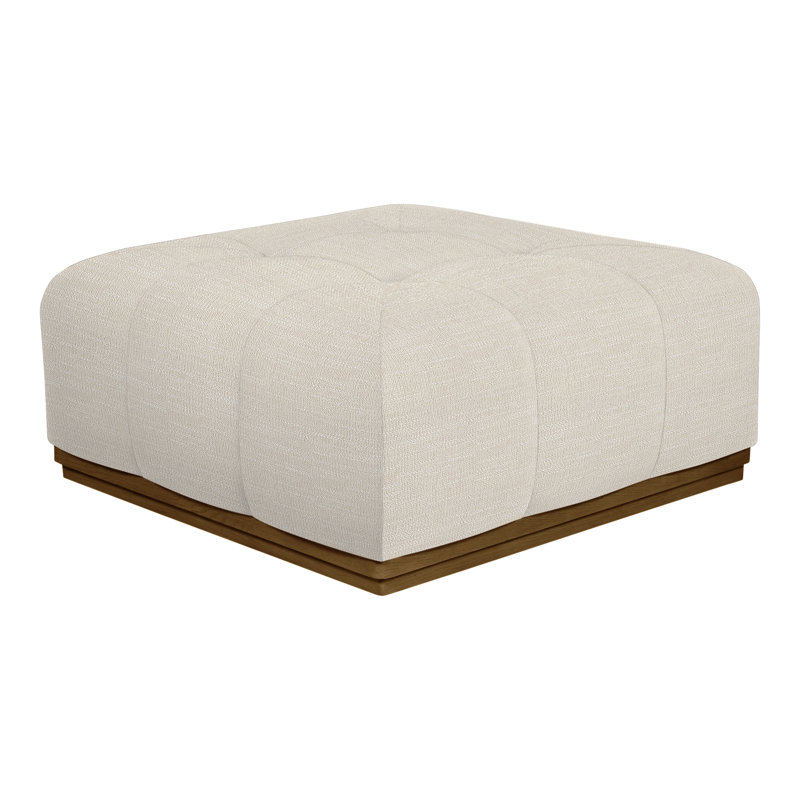 Denison By Thom Filicia Square Ottoman, Tommy Flax, Havana