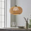 Pewamo 1 - Light Rattan Dome Pendant