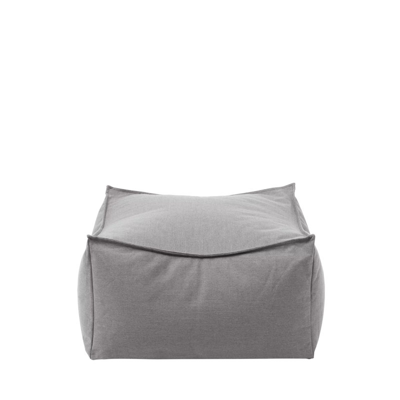 Stay Outdoor Ottoman, Stone