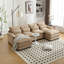 Chaise de luxe en chenille avec mousse dense et éponge en U rembourrée-526807052