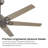 64 In 6 Blades Indoor Ceiling Fan Quiet DC Motor Reversible With Remote-1975536636-1975536627