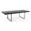 Breta Extendable Metal Base Dining Table