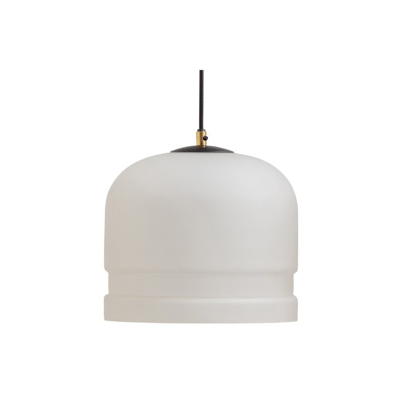 Counterpoint 1 - Light Coloured Glass Single Pendant