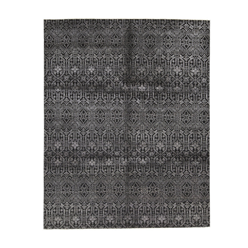 Brookhaven Hand Woven Wool Geometric Area Rug