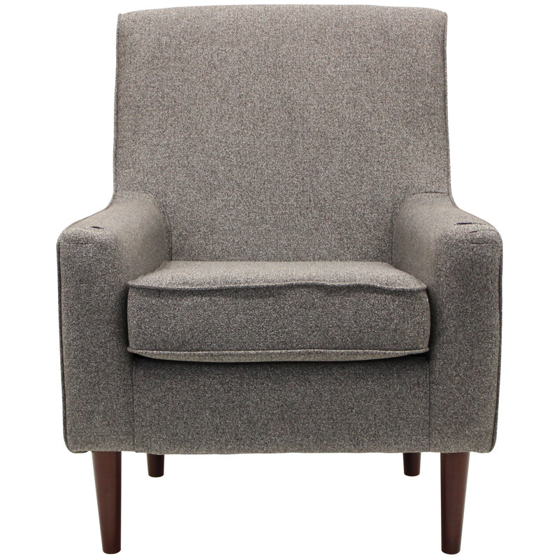 Feurstein 71.12Cm Wide Polyester Armchair, Terrace Granite