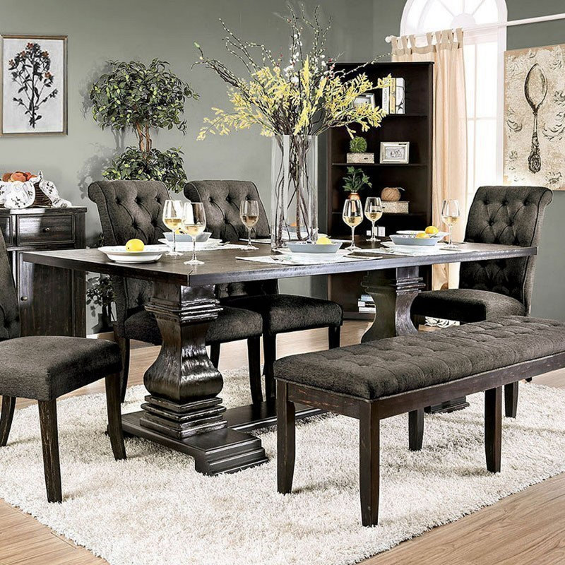Murakami Chalda Walnut Solid Wood Dining Table