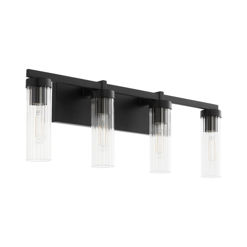 Solfrid 4LT VANITY, Matte Black