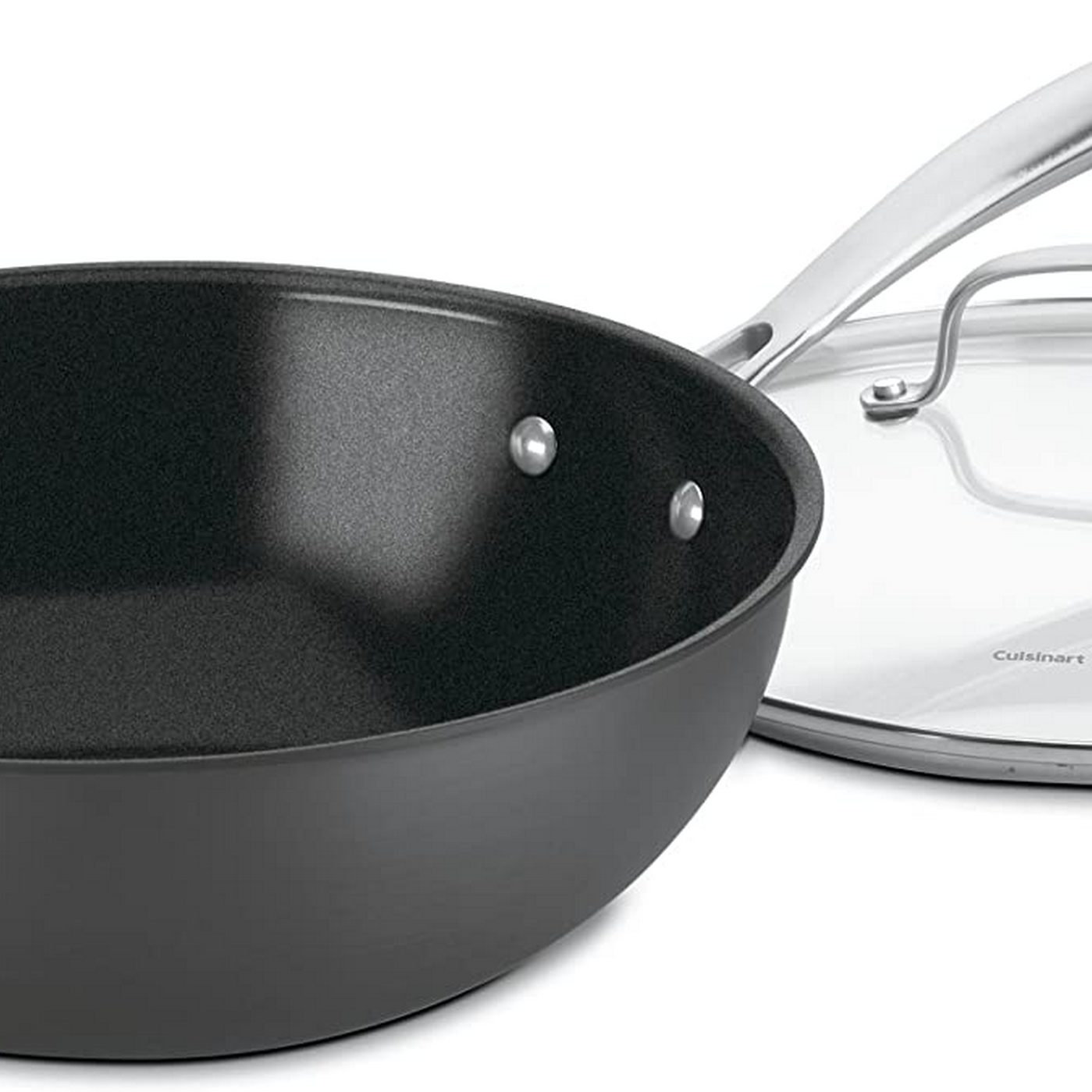 Stir Fry Wok with Glass Cover