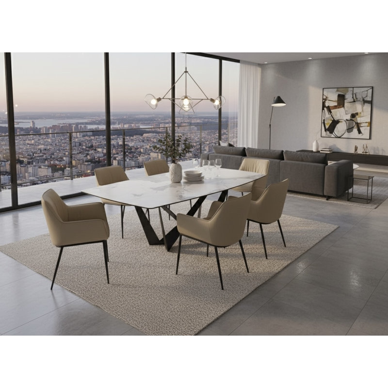 Chaise Arlo, Caffelatte
