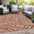 Malek Flatweave Washable Floral Indoor / Outdoor Rug-96067110