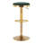 Kameron Swivel Upholstered Adjustable Height Counter Stool with Metal Frame-351748266