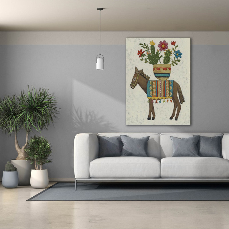 «Market Boro 2» par Chariklia Zarris, art mural sur toile, H 54 po x l 40 po