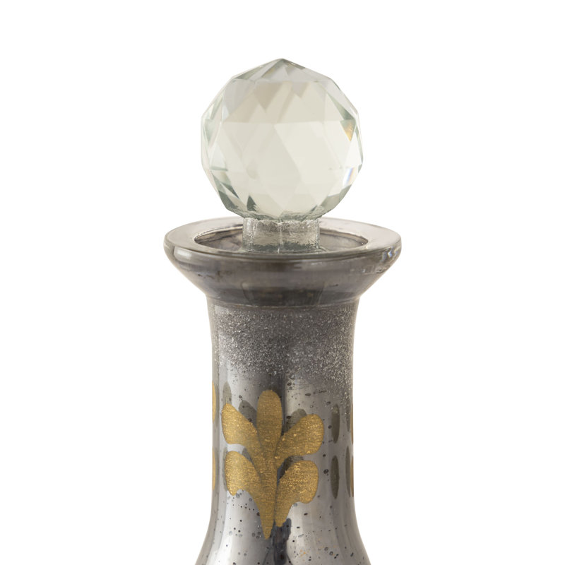 Kemal Bottle - Set of 3 Antique Silver