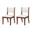 Ensemble de 2 chaises de salle à manger rembourrées-262532253