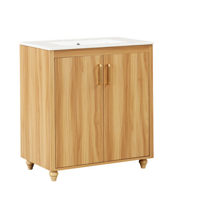30" Bathroom Vanity With Sink Combo