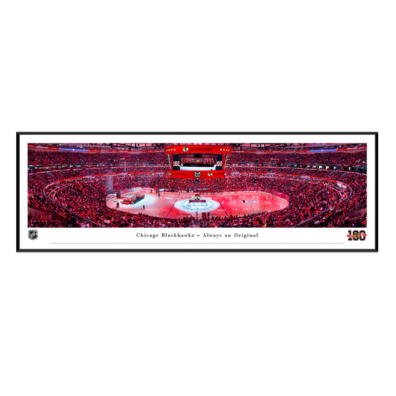 Chicago Blackhawks Centennial Ceremony - Standard Frame
