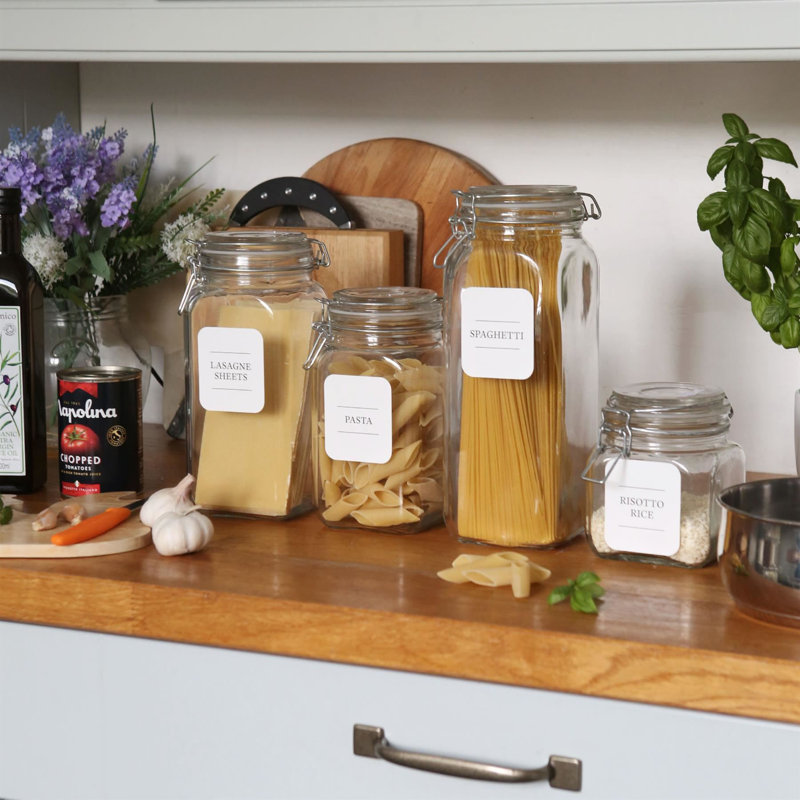 Glass Jar - Set of 4