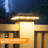 4x4 Solar Post Cap Lights Upgraded, Brighter And Extended Beam To Light Post Fence Deck With Warm/white Lights, Waterproof Outdoor Posts Solar Lights For Patio Porch Vinyl/wooden Posts