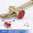 Rainlex Rain Shower System Multi-function Hand Shower with  Slide Bar-82851307