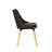 Pollark 17.72'' H Tufted Polyurethane Upholstered Side Chair-1862502194