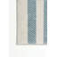 Tapis de couloir gris / bleu en polyester tissé à plat 2 pi 6 po x 8 pi Markisha-1053135596