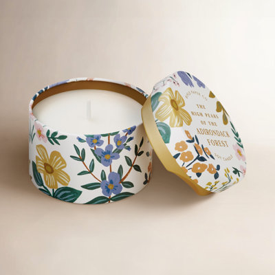 Woodsy Scented Tin Candle