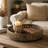 Set of 2 Boho Round Decorative Trays