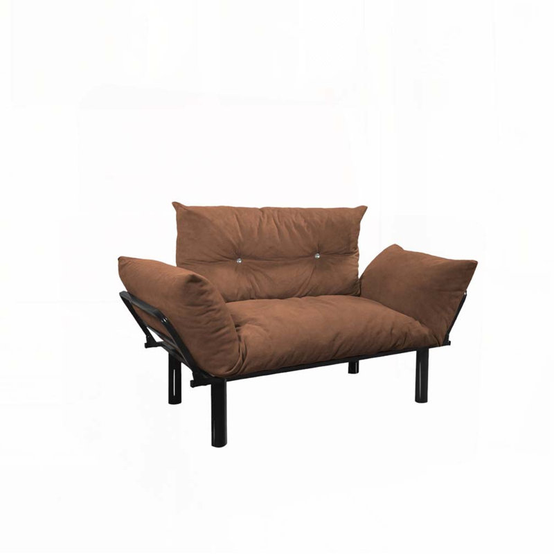 Causeuse Ewald, Tissu brun
