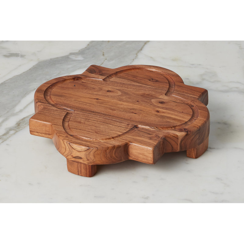 Cathedral Carving Board: Quatrefoil Groove