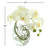 Whisman Orchid Arrangement in Round Glass Vase with Vines-993553597
