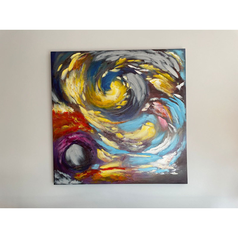 Wrapped Canvas Painting