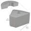 Repose-pieds rembourré Pro Series, paquet de 4-126556902