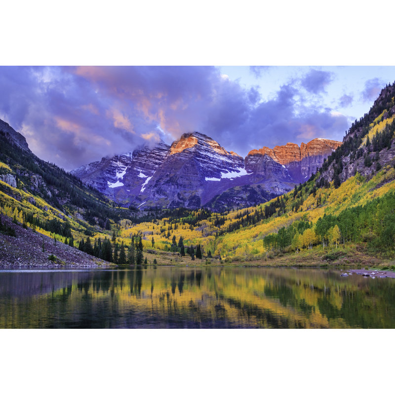 Autumn Colours - Wrapped Canvas Print, 61cm H x 91cm W x 3.8cm D