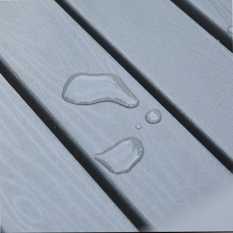 Ensemble de chaises de terrasse d'extérieur DPE, nécessitant peu d'entretien - pour les jardins, les cours et les terrasses - Gris (dossier)
