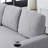 L-Shaped Combo Sofa Bed with Pullout Bed, Reversible Sofa Bed-111680632