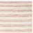 Emek Hand Woven Flat Weave Wool/Cotton Striped Rug in Rust/Ivory-1064051804